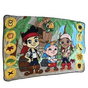 Disney Jake & The Never Land Pirates Roll Up Fleece Blanket 60" x 38"